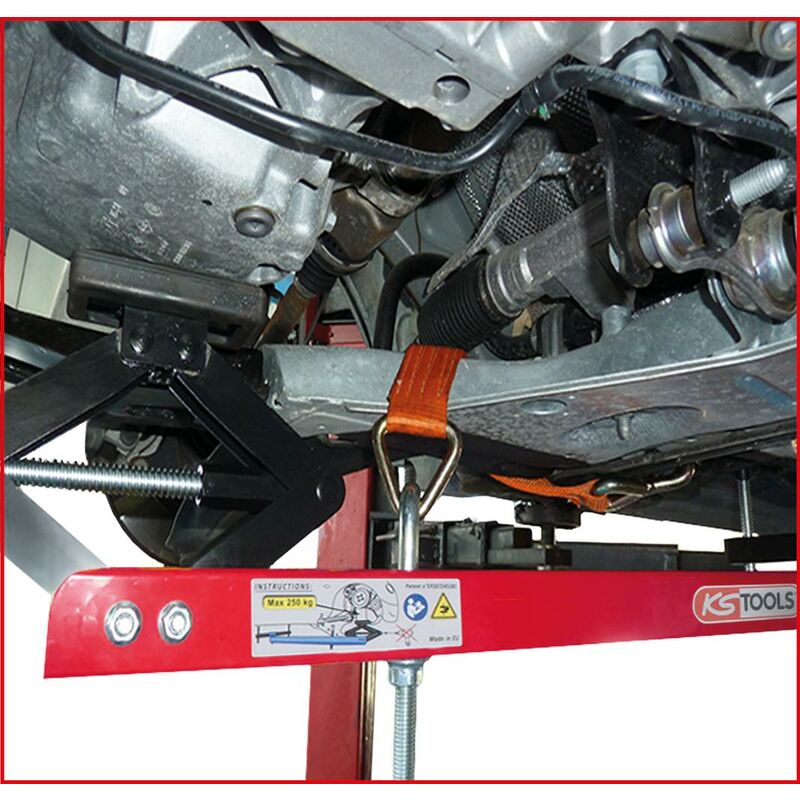 KS TOOLS 400.0575 - Jeu d'outils de réglage moteur pour Ford (5 pcs)  Moteurs Duratorq