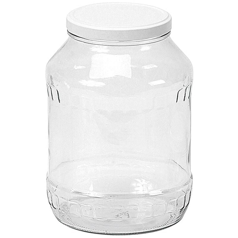 EmSy Schraubdeckelglas Gurkenglas mit 100mm TO-Deckel 2650 ml