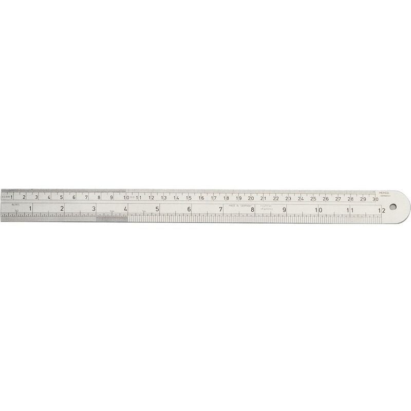 HEYCO Mètre ruban, longueur: 8,0 m, métrique / pouces