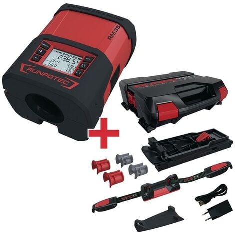 Runpotec Appareil mesure de longueur des câbles RUNPOMETER RM35 val.à partir de 5 m : 0,01 m-99 999,99 m classe de précision III écran LCD de 1,5 po.