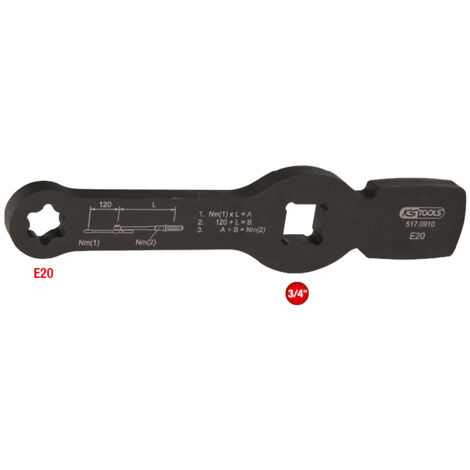 Douille à chocs longue 3/4'' Torx E24 pour MAN KS TOOLS 460.1503