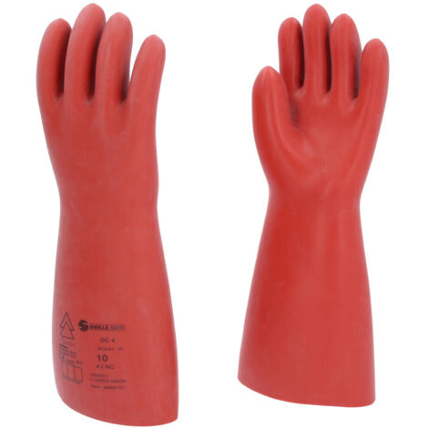 Gant Mécanicien Würth PRO-TG.8 Taille 8 - Aimant Intégré - Protection Dos Main - Rouge/Noir