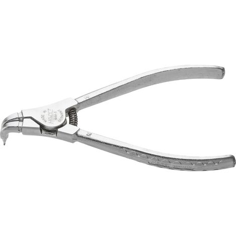 Pince à Circlips Hazet 1845C-12 - Longueur 140 Mm, Pour Circlips Intérieurs, Pointes Précises, Fabriqué En Allemagne