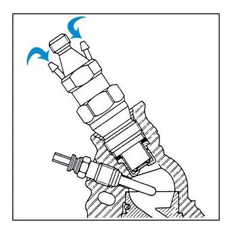 hazet douille spéciale pour injecteurs 4555n carré creux 1 2 pouce