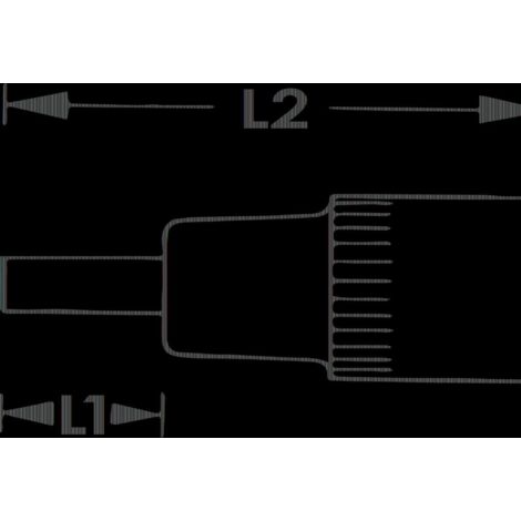 Douille Torx Mâle Hazet 8502-T27 - Entraînement 6,3 Mm (1/4") - Intérieur T27 - Revêtement TiN - Fabrication Allemande