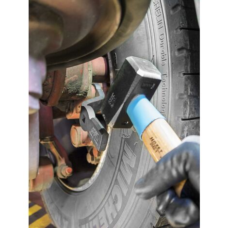 Clé à Douille Enfichable Hazet 428LG-10 SW10mm - Poignée En T, Chrome Vanadium, Longueur 384mm, Fabrication Allemagne