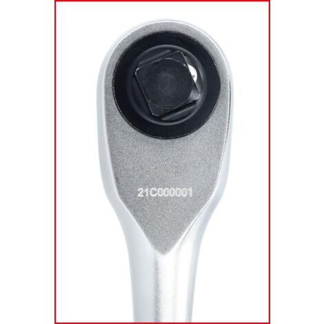 KS TOOLS - 920.1200 - Cliquet réversible 72 dents - Extra plat Ultimate 1/2 - Finition chromée satinée
