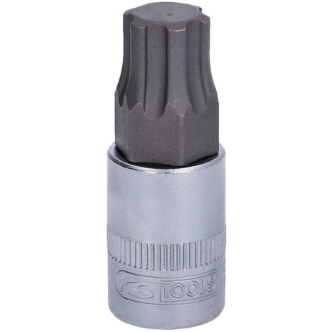 Jeu De 10 Douilles Tournevis Torx 3/8'' - KS Tools 911.3935 - Pour Vis Torx - Enchrome Vanadium - Fourni Avec Support