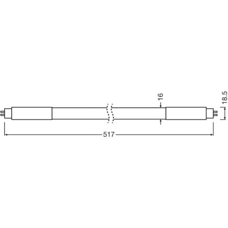 LED TUBE T5 HF L13 517mm 7W 3000K