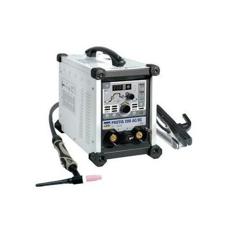 Équipement de soudage TIG PROTIG 200 AC/DC avec accessoires 10 - 200 A