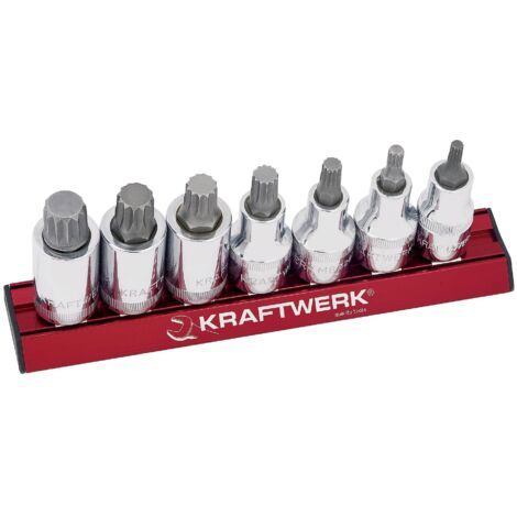 Kraftwerk XZN-Bit-Set MAGALU 1/2", 7 pièces