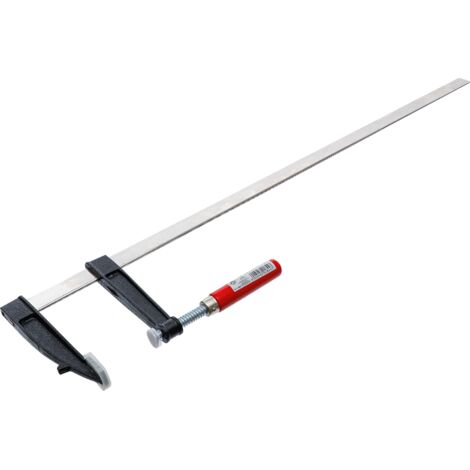 Serre-joint En Fonte Malléable, Capacité De Serrage : 1250 Mm, Portée 120 Mm, Glissière 35 X 11 Mm