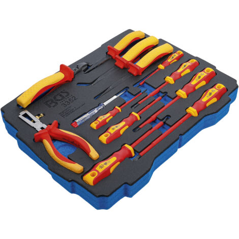 Poignée De Tournevis 2 Voies BGS DIY 7988-1 - Pour Coffret De Tournevis - Acier Chrome-Vanadium