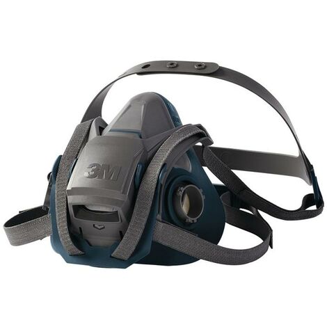3M Demi-masque de protection respiratoire 6500QL-Série 6500 EN 140 sans filtre M