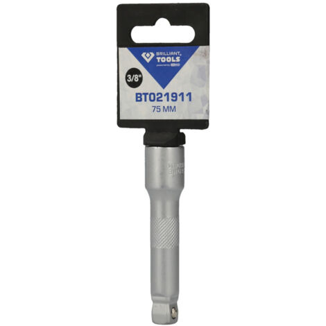 Rallonge Pivotante 3/8" Brilliant Tools BT021911 - Longueur 75 Mm, Acier Chrome Vanadium
