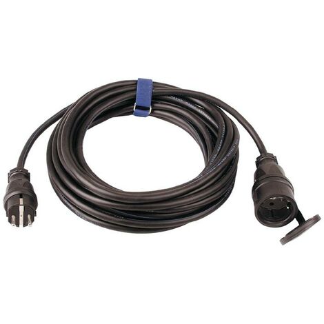 Câble de rallonge - 10 m - 3 x 1,5 mm² - IP 44