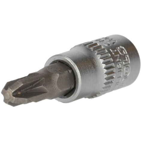 Douille Cruciforme BRILLIANT TOOLS PZ2 - Entraînement 3/8", Acier Chrome Vanadium, Longueur 49 Mm