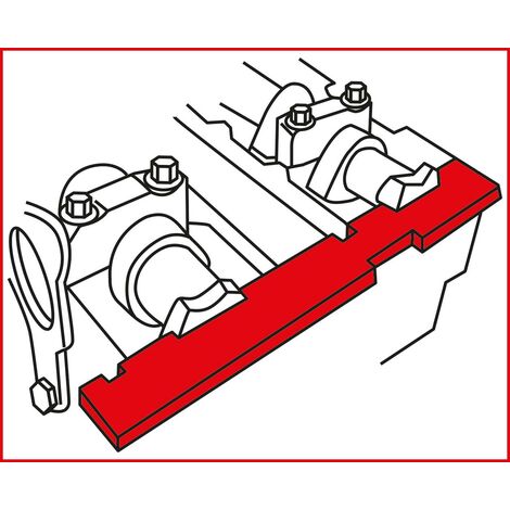 KS Tools - Jeu d'outils de calage moteur Renault, Nissan, Mercedes,Opel 1.6,  5 pcs