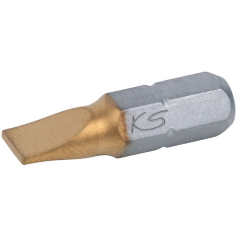 Embout De Vissage Fente 5,5mm - Longueur 25mm - Entraînement 6,35mm - KS Tools 911.2243