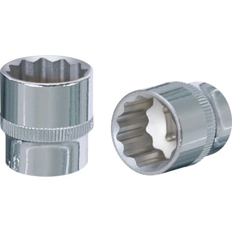 1/2" Douilles 12 pans CHROMEplus, 33 mm