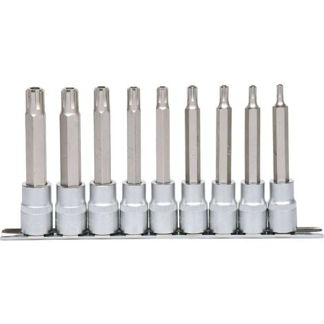 1/2" Jeu de douilles RIBE, longues, 9 pcs