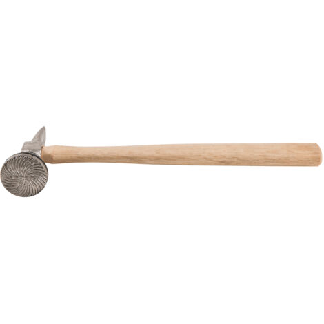 Marteau à Débosseler KS Tools 140.2137 - Panne Pointue Et Tête Ronde En Acier Poli - Pour Carrosserie