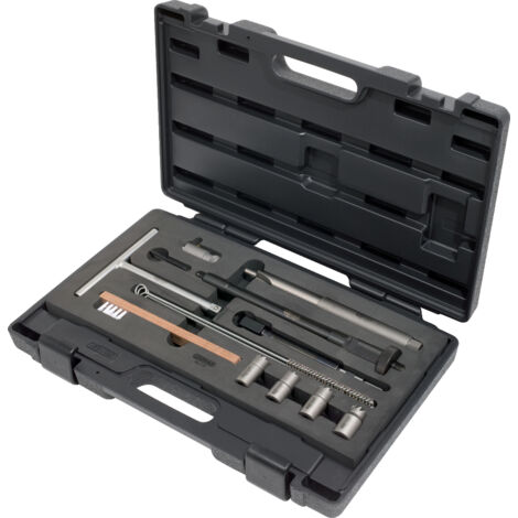 Jeu D'outils De Reprise De Filetage KS Tools - 8 Tailles Courantes, Pour Nettoyer Et Réparer Les Filetages Extérieurs