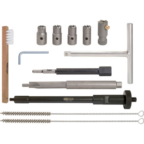 Jeu de fraises pour sièges de soupapes KS TOOLS 150.3570