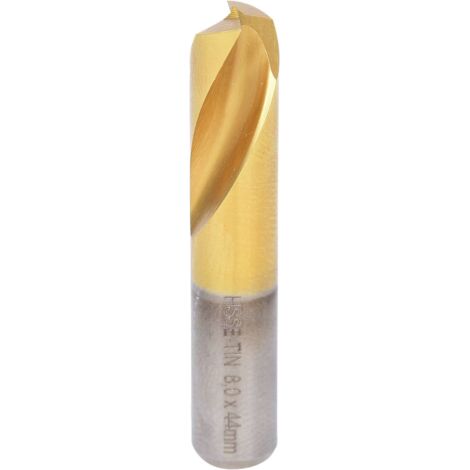 Foret à Dépointer KS TOOLS HSSE-TICN - Diamètre 8 Mm, Longueur 80 Mm, Neuf