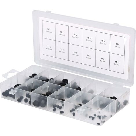 Assortiment de vis sans tête, 160 pcs