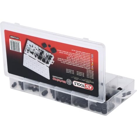 Assortiment de vis sans tête, 160 pcs