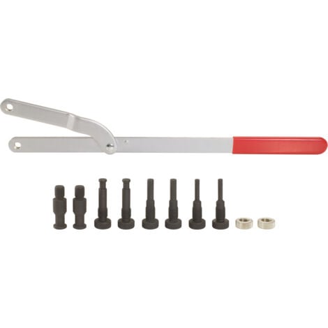 KS Tools - Jeu de leviers de blocage de poulie - 150.3000