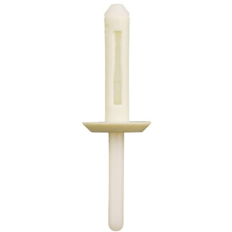 Rivets Plastique Pour Voiture - Lot De 50 Clips Blancs 8x85 Mm - Fixation Panneaux Et Pare-chocs - 14