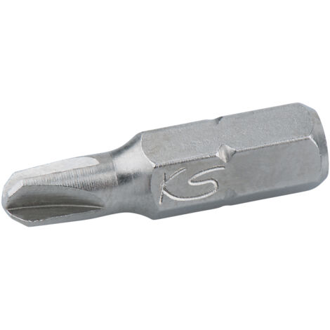 KS Tools - 911.2226 - Boîte De 5 Embouts De Vissage POZIDRIV L 25 Mm 1 4 Pz3