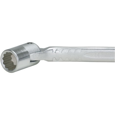 KS Tools - Clé à douilles articulée, 8x9 mm - 12 pans - 517.0301