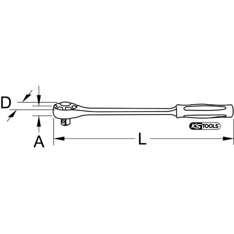 3/4" Cliquet, 72 dents