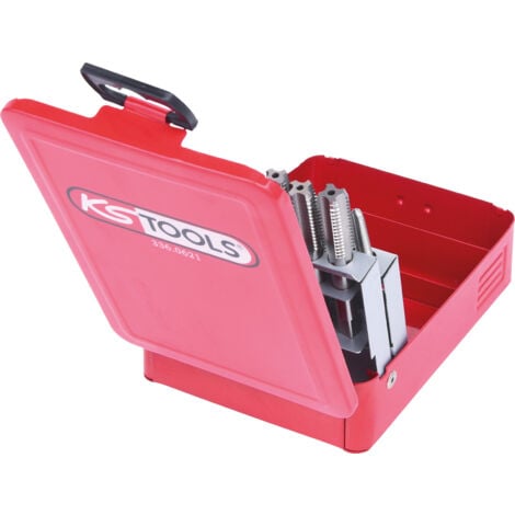 Coffret de tarauds HSS M 21 pcs en box métal, M3-M12