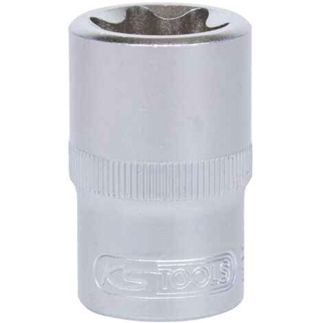 Douille Torx E7 3/8" - KS Tools - En Chrome Vanadium - Pour Visserie Sécurisée - 4