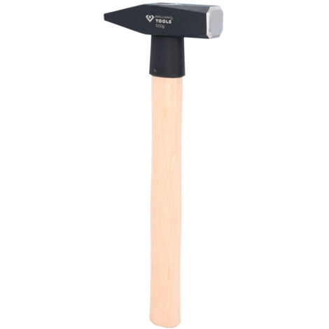 Marteau D'ajusteur Forme Allemand 500 G - Manche Hickory - DIN 1041 - Qualité VPA/GS