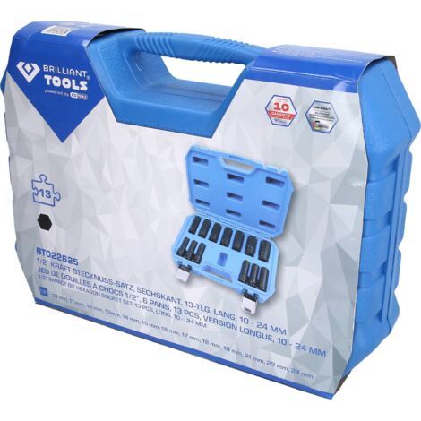 BGS Douille à Choc, Six Pans | 20 Mm (3/4") | 27 Mm | Leroy Merlin