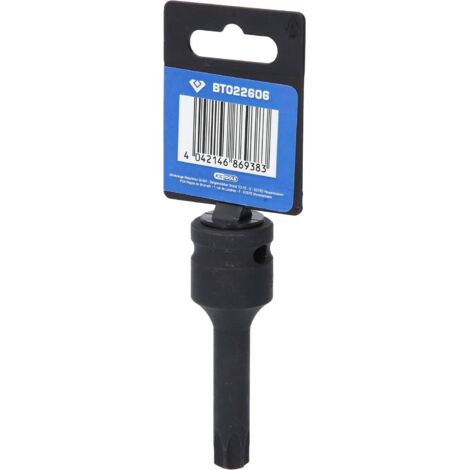 Douille à Chocs Torx Male T55 – Carré 1/2 – Court – Marque BGS Technic – Réf. 3084-T-T55