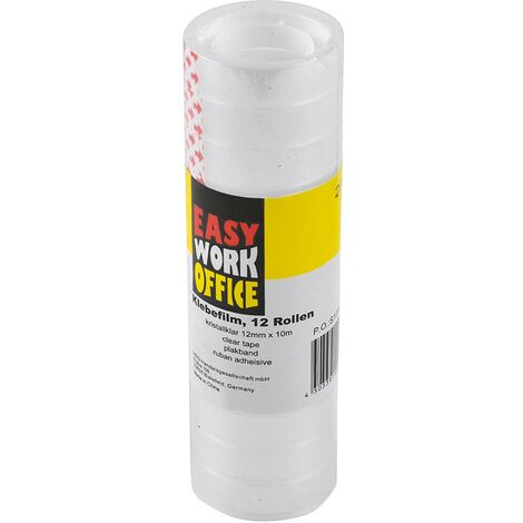 EW Ruban adhésif EW 12 rouleaux 12mm:10m