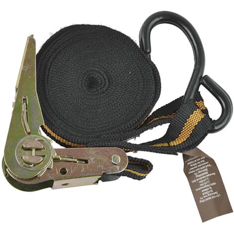 Sangle à Cliquet Et Crochet Double NORAUTO Pour Camion Et Tracteur 12 M