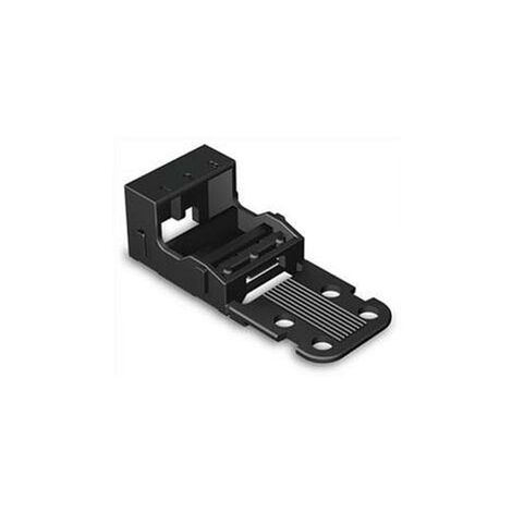 Adaptateur de fixation rail DIN + 3 bornes Wago