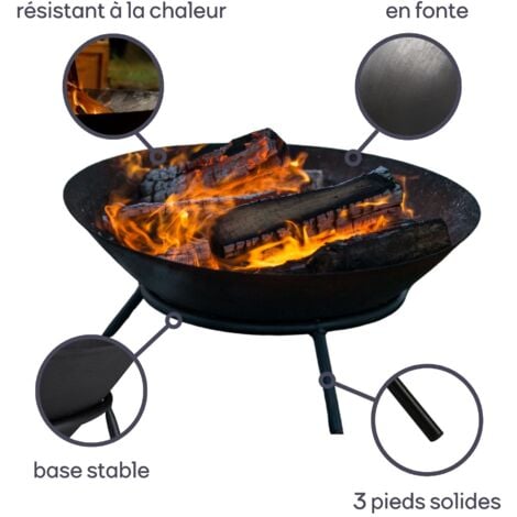 BRASERO - DIAMÈTRE 56 cm