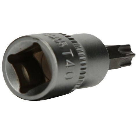 Sourcing Map T40 Impact Torx Embout Douille 3/8 Carré 60mm CR-MO - Puissance Et Précision
