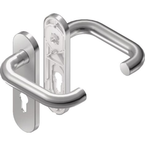 Plaque De Garniture THG Paris – G00-C01-00016E/R – Nickel Mat – Pour Salle De Bain