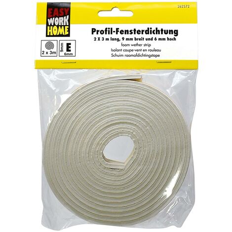 EW Isolant coupe-vent en rouleau pour portes, fenetres et chassis
