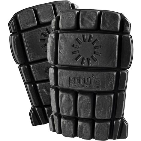 Genouillères Scruffs T50302 - Noires, Taille Unique, Flexibles - Très Bon état