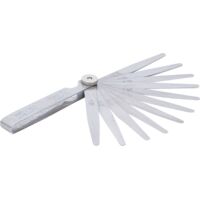 Jauges D'Épaisseur BGS 3082 - 13 Lames 0,05-1,0mm - Acier Inox - Fourreau Métal
